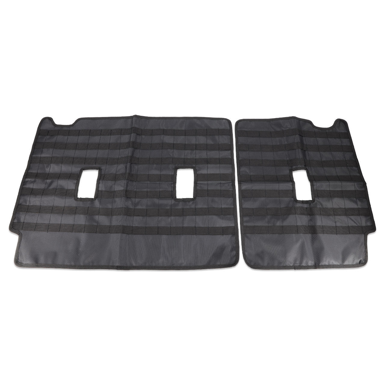 IAG I-Line Rear Seat Back Organizer For 2021+ Ford Bronco Four Door - 2PC Layout