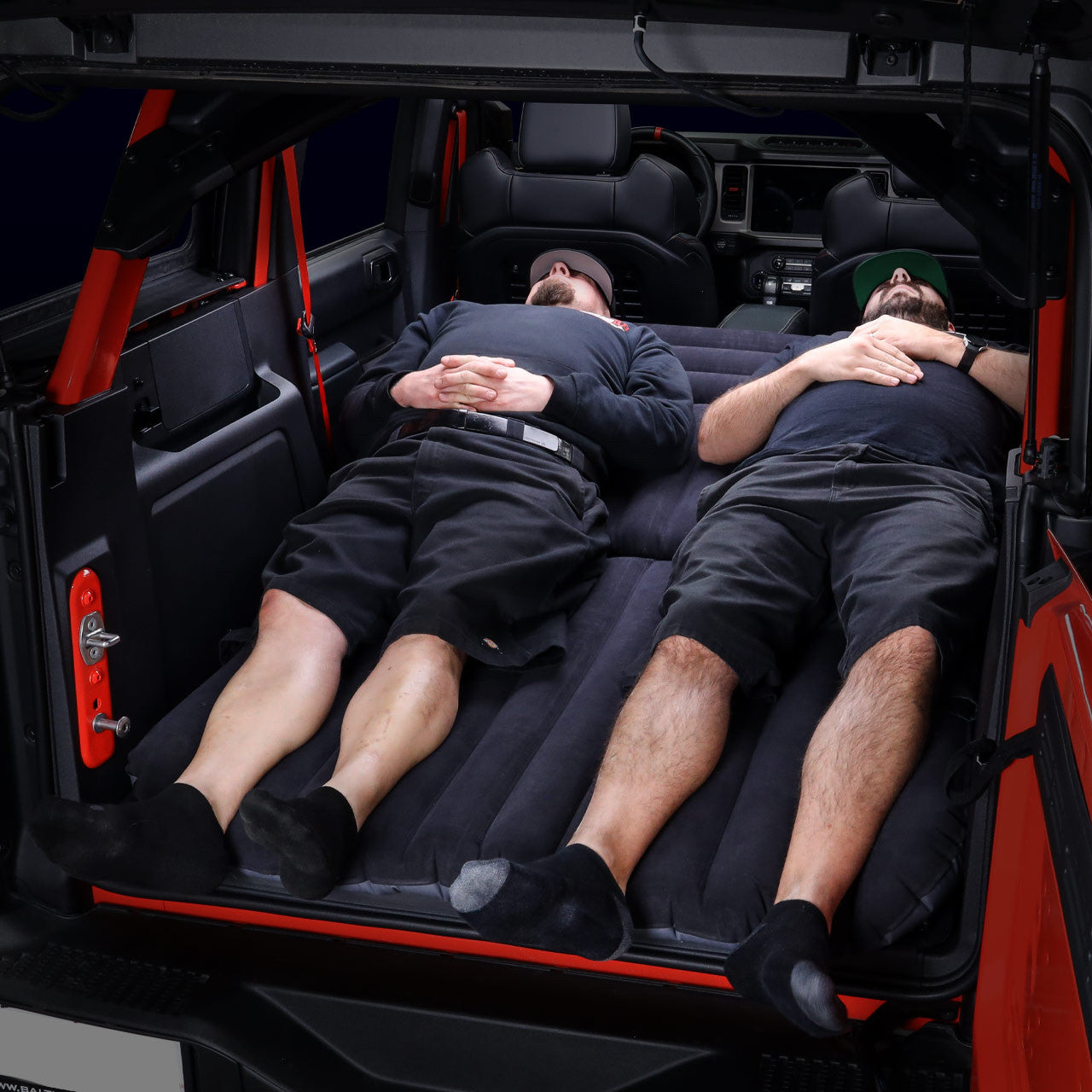 IAG I-Line Air Mattress For Cargo Area for 2021+ Ford Bronco Four Door - Resting