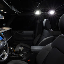 IAG 4pc Interior Led Dome Light Kit V2 With Harness For 2021+ Ford Bronco - Installed 3