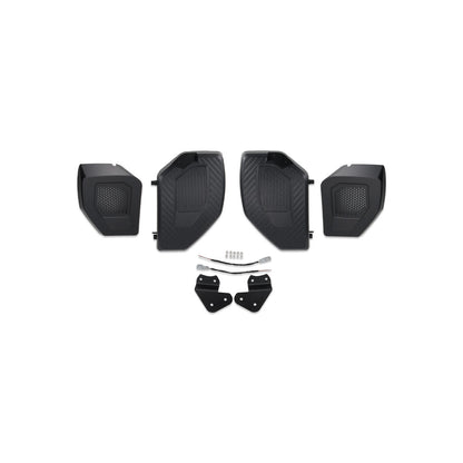 IAG I-Line Rear D Pillar Audio Cover for 6.5" Speaker for 2021+ Ford Bronco - Parts Layout