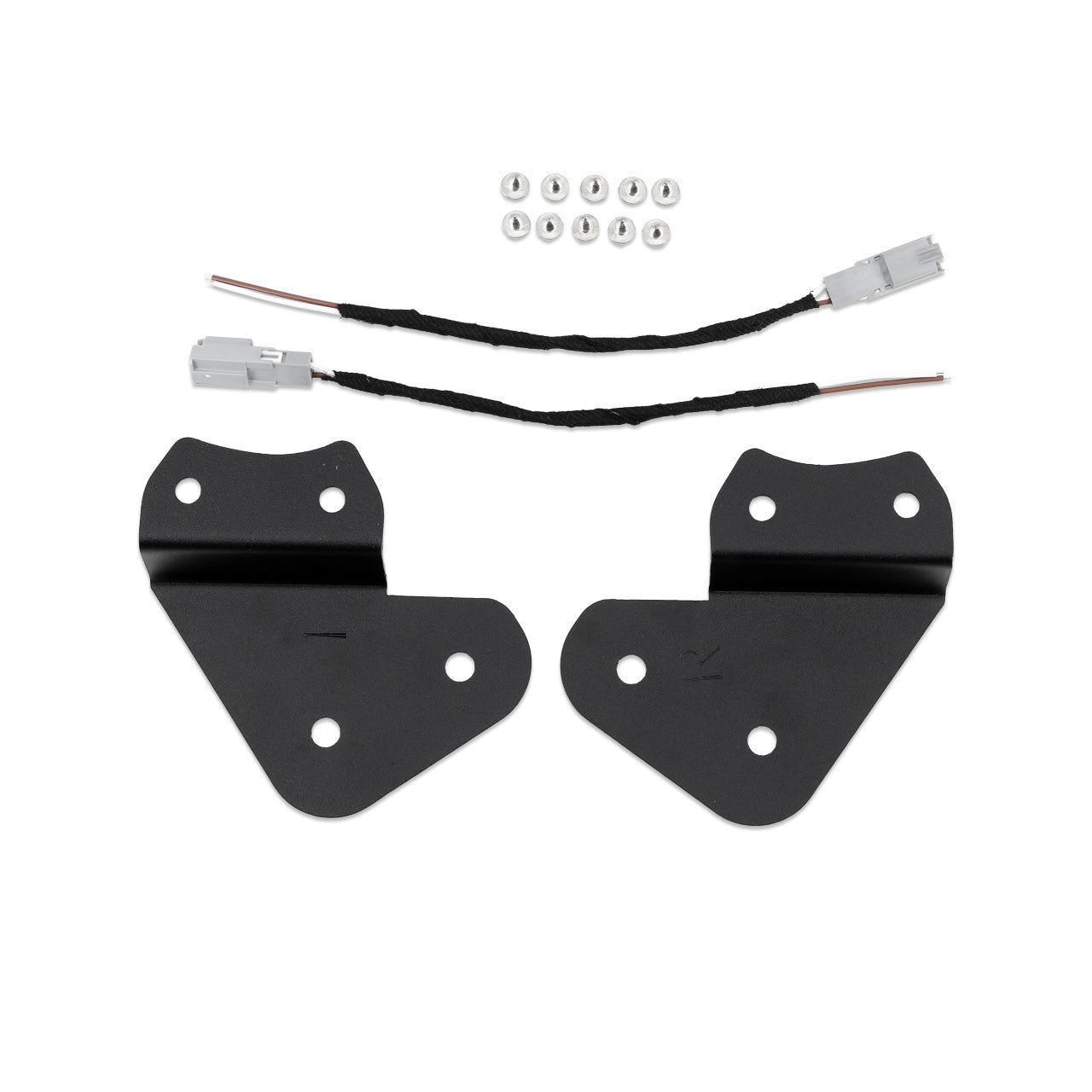 IAG I-Line Rear D Pillar Audio Cover for 6.5" Speaker for 2021+ Ford Bronco - Brackets