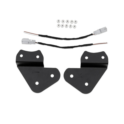 IAG I-Line Rear D Pillar Audio Cover for 6.5" Speaker for 2021+ Ford Bronco - Brackets