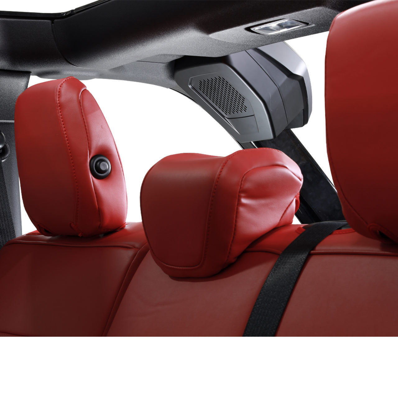 IAG I-Line Rear D Pillar Audio Cover for 6.5" Speaker for 2021+ Ford Bronco - Install 2