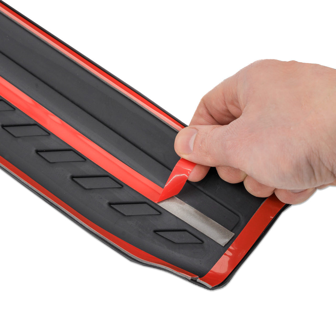 IAG I-Line TPE Door Sill Protector 2pc 2021+ Ford Bronco Two Door - Adhesive 2