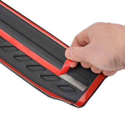 IAG I-Line TPE Door Sill Protector 2pc 2021+ Ford Bronco Two Door - Adhesive 2