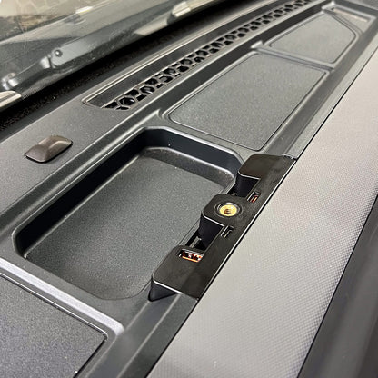 IAG I-Line Dash USB Hub for 2021+ Ford Bronco - Installed