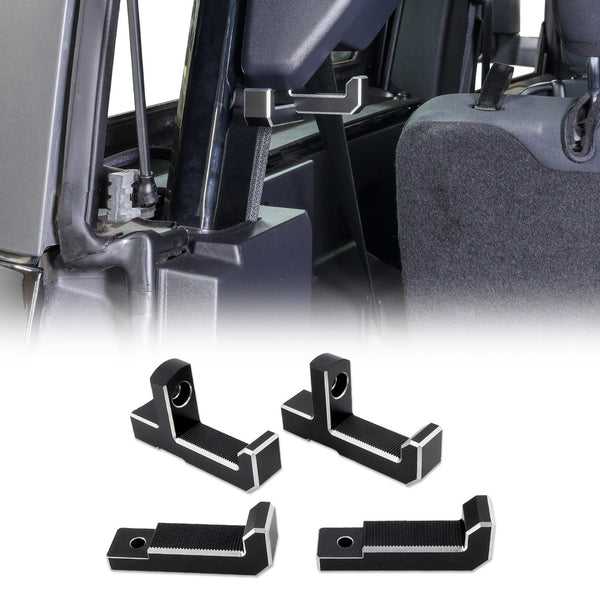 IAG l-Line Rear Trunk Hook for 2021 + Ford Bronco 2 & 4 Door, T & J Shape 4 PCS