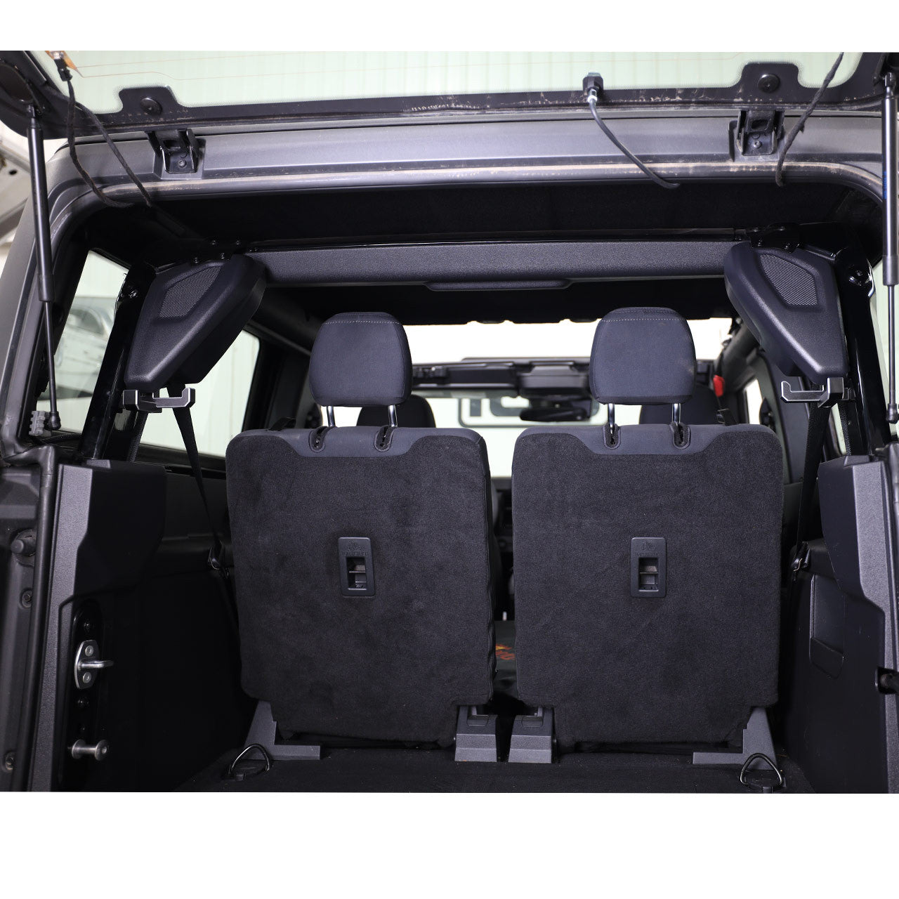 IAG l-Line Rear Trunk Hook for 2021 + Ford Bronco 2 & 4 Door,, T & J Shape 4 PCS - Installed 3