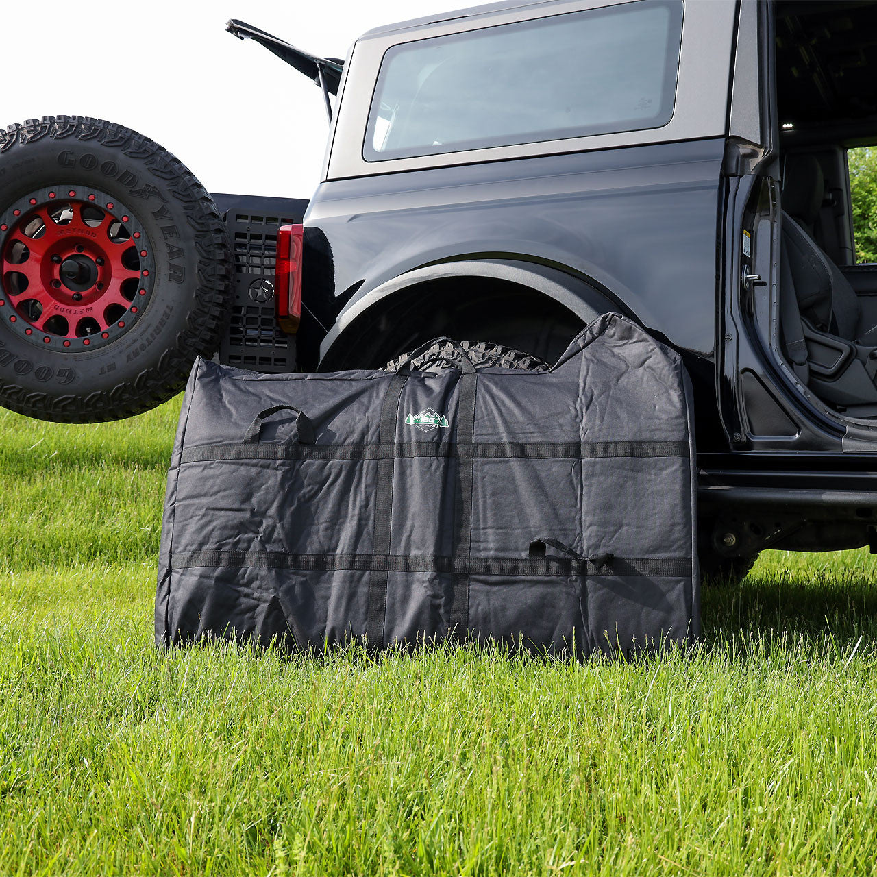 IAG I-Line Door Storage Bag Pair for 2021+ Ford Bronco Two Door - Installed 2