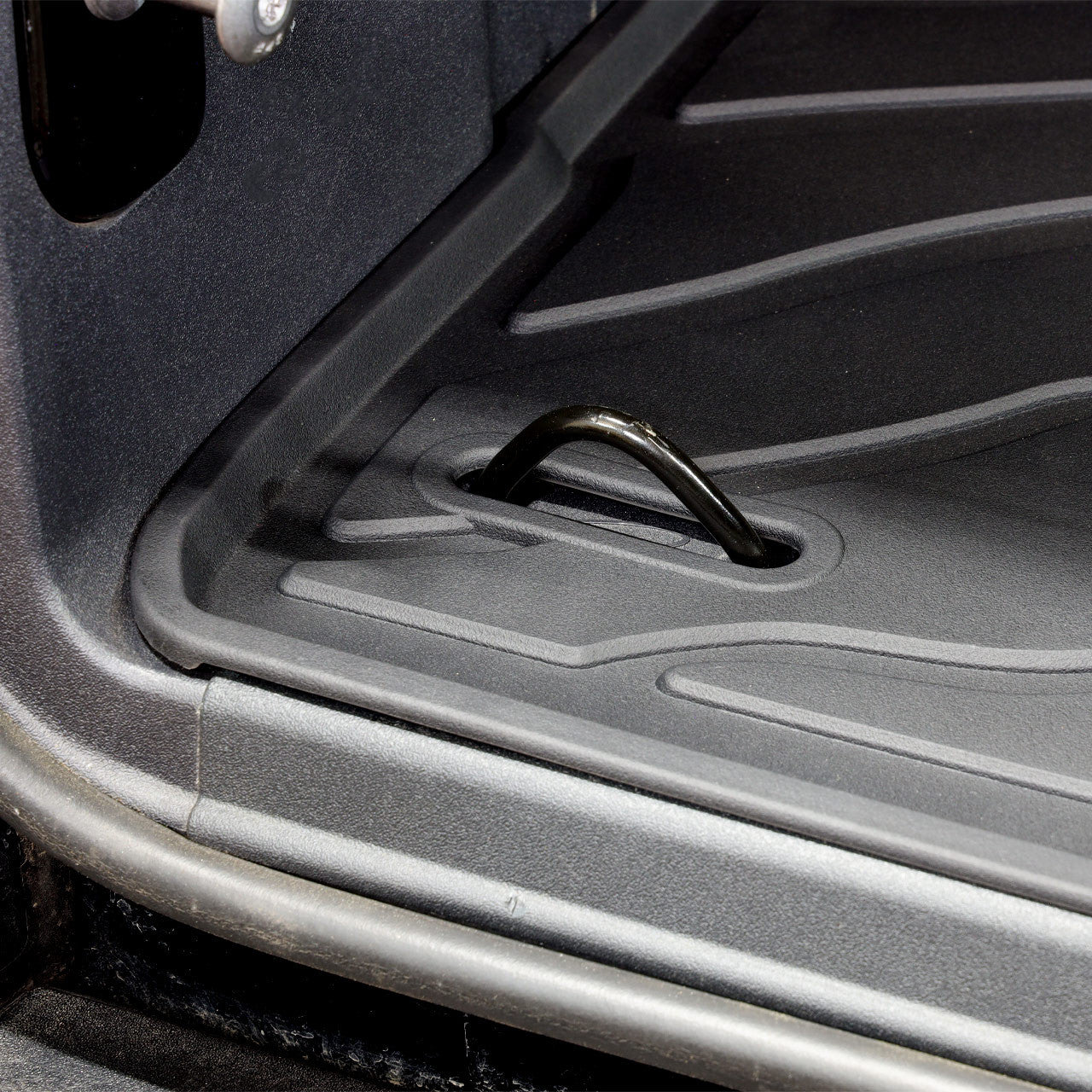 IAG I-Line TPE Terrain Pattern Molded Trunk Mat for 2021-24 Ford Bronco Four Door - Hook