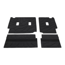 IAG I-Line TPE Terrain Pattern Molded Rear Seat Protector Mat for 2021+ Ford Bronco Four Door - Layout