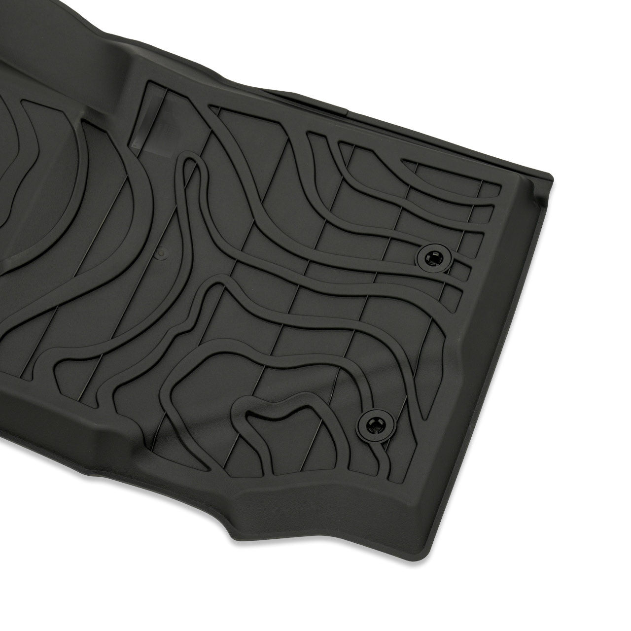 IAG I-Line TPE Terrain Pattern Molded Floor Mats for 2021+ Ford Bronco Four Door - Back
