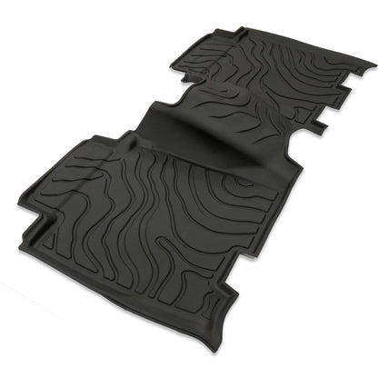 IAG I-Line TPE Terrain Pattern Molded Floor Mats for 2021+ Ford Bronco Four Door - Rear Mat