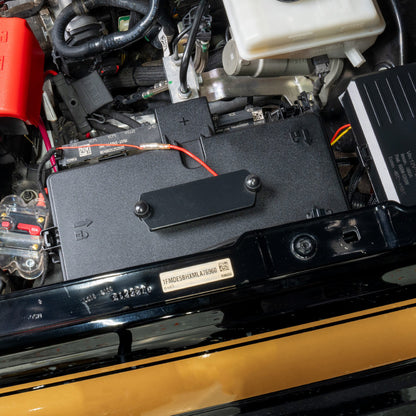 IAG I-Line Fuse Box Cover 21+ Ford Bronco 2/4DR - Install Top View