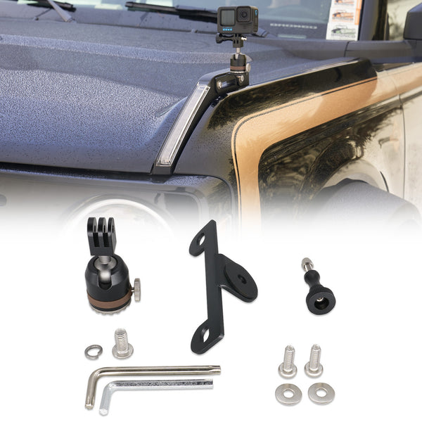 IAG I-Line Action Camera Trail Sight Mount fits 21+ Ford Bronco