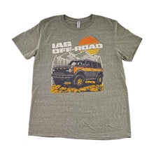 IAG Off-Road Retro Mountain Heather Green T-Shirt