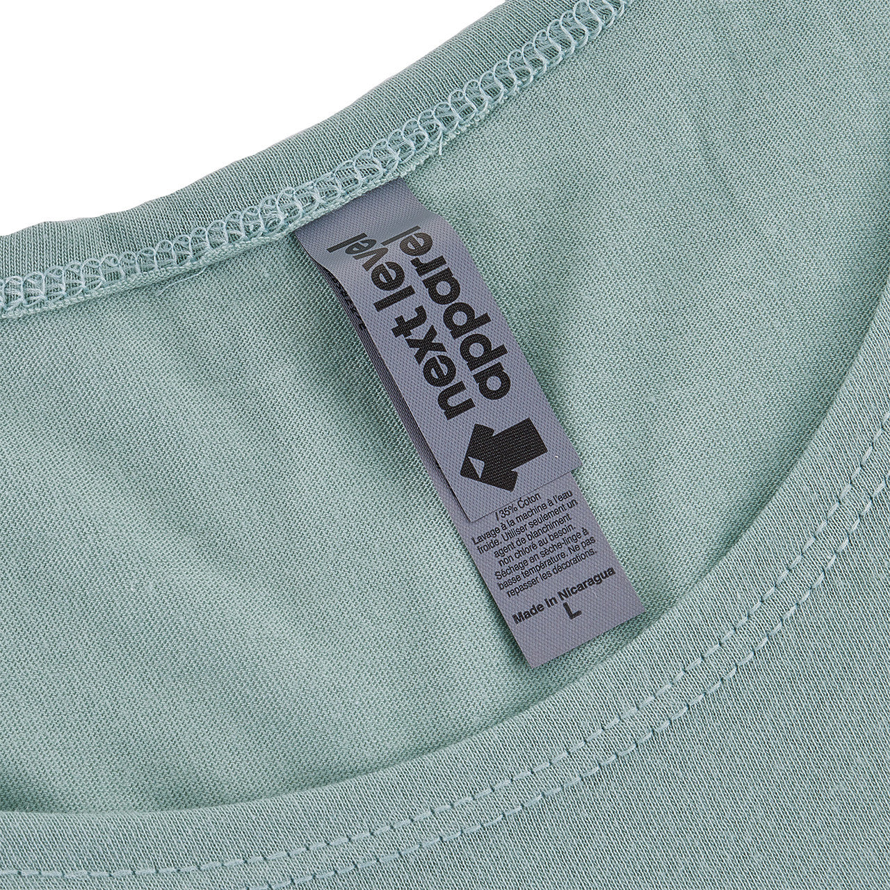 IAG Off-Road Women's Retro Mountain Stonewash Green Tank Top - Label