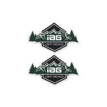 IAG Mountain Logo Sticker Pack - Off-Road