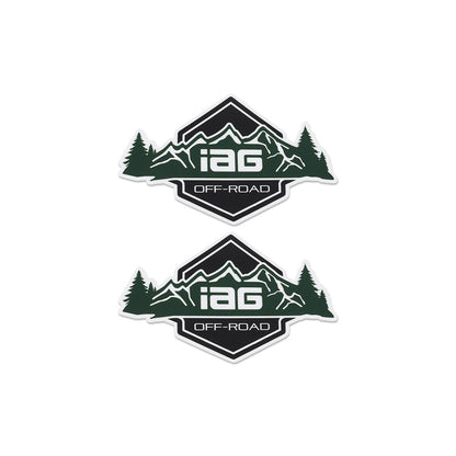IAG Mountain Logo Sticker Pack - Off-Road
