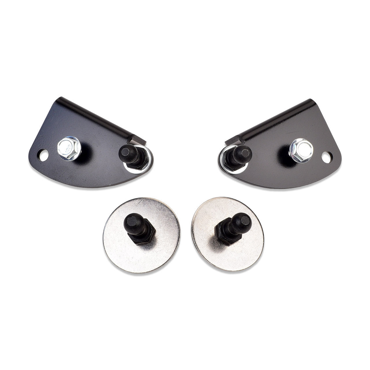 IAG EZ-Lift Hood Struts for 2021+ Ford Bronco - Steel - Black Finish - Hardware