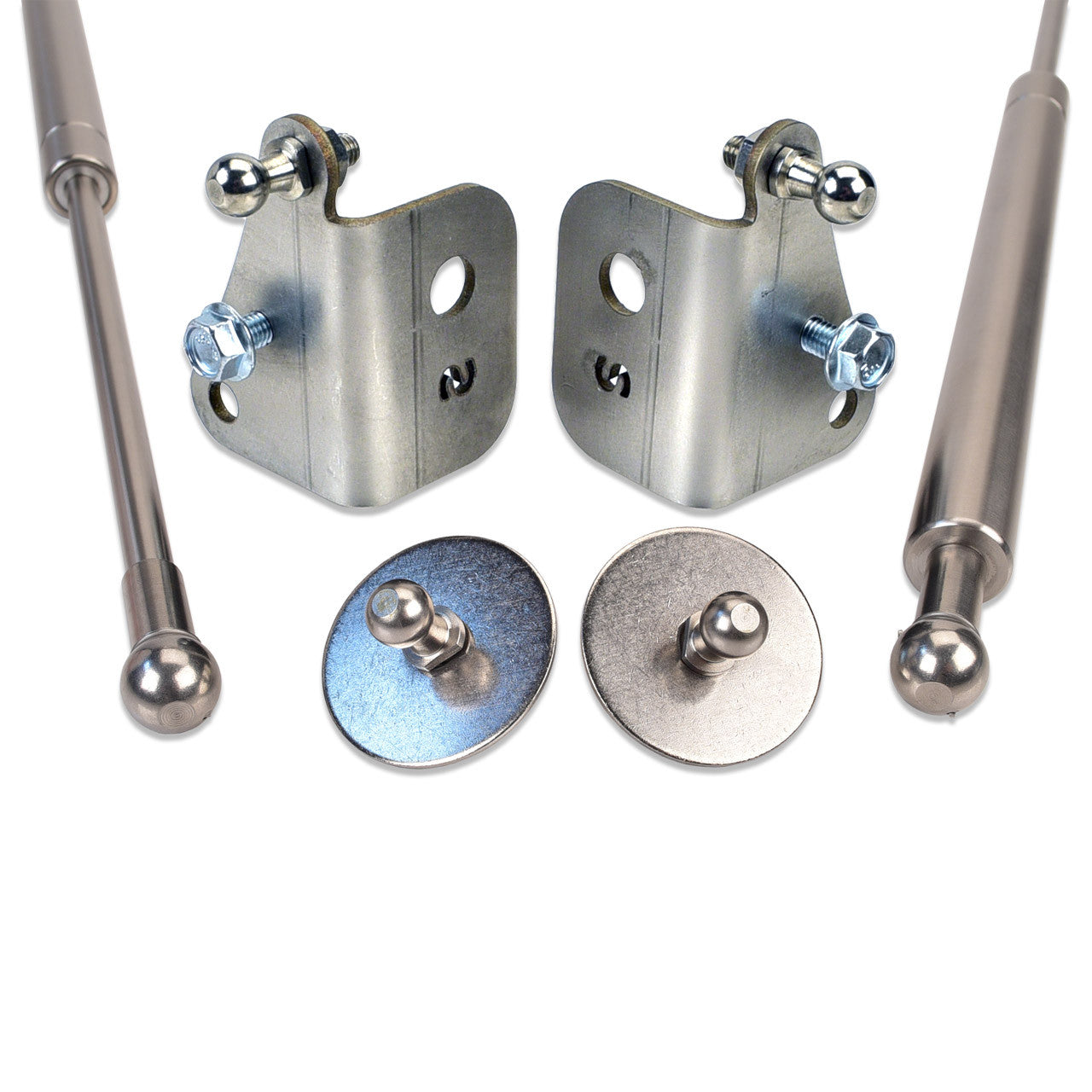 IAG EZ-Lift Hood Struts for 2021+ Ford Bronco - Stainless Steel Hardware