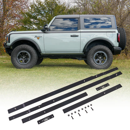 IAG Pinch Weld Covers For 2021+ Ford Bronco Two Door