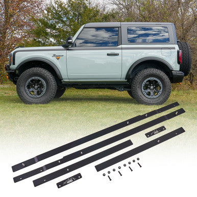 IAG Pinch Weld Covers For 2021+ Ford Bronco Two Door