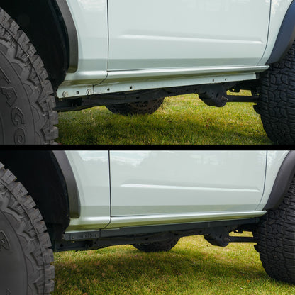 IAG Pinch Weld Covers - Before After