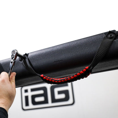 IAG Paracord Grab Handle 2-Piece Set for 2021+ Ford Bronco Two & Four Door - Install Image