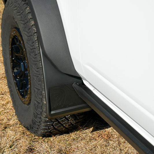 IAG Trail Shield™ Mud Flaps Front & Rear Set For 2021+ Ford Bronco - Front Driver Side Mud flap