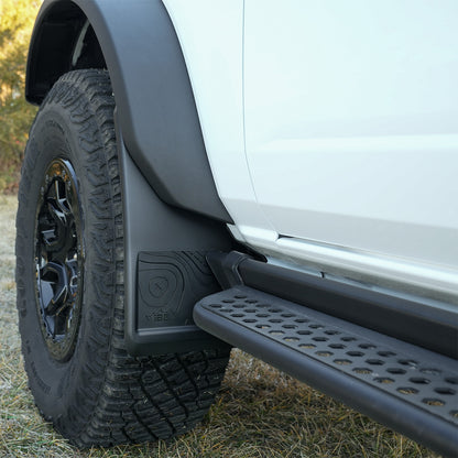 IAG Trail Shield™ Adjustable Mud Flaps Front & Rear Set For 2021-25 Ford Bronco