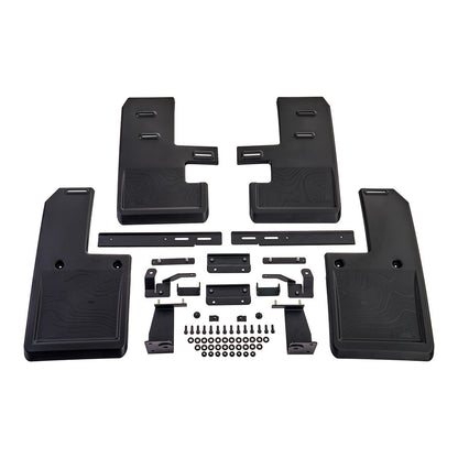 IAG Trail Shield Mud Flaps Front & Rear Set For 2021+ Ford Bronco - Layout Image