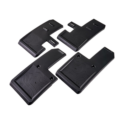 IAG Trail Shield™ Adjustable Mud Flaps Front & Rear Set For 2021-25 Ford Bronco