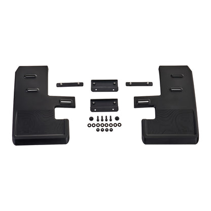 IAG Trail Shield Adjustable Mud Flaps Front Set Only For 2021+ Ford Bronco - Product Layout