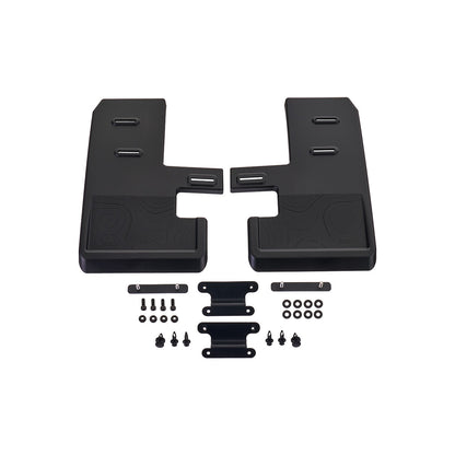 IAG Trail Shield™ Adjustable Mud Flaps Front Set Only For 2021+ Ford Bronco - Product Layout