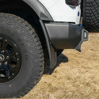 IAG Trail Shield™ Adjustable Mud Flaps Rear Set Only For 2021+ Ford Bronco - Installed 2