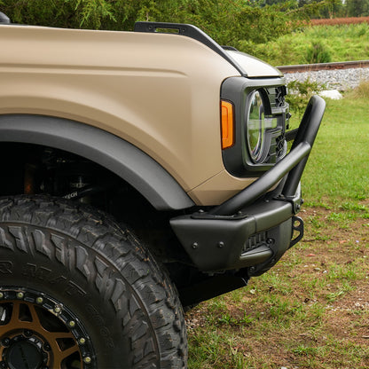 IAG Baja Bull Bar for 2021+ Ford Bronco with Modular Bumper - Mounted Side