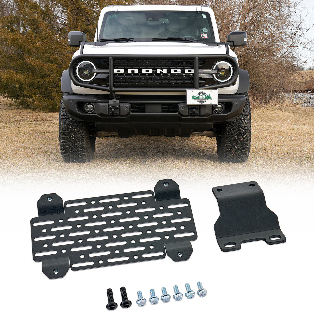 IAG Off-Road FMS License Plate Mount