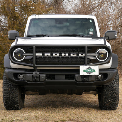 IAG Off-Road FMS License Plate Mount - Install Angle 3