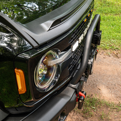 IAG Off-Road FMS Stealth Light Bar Mount for OE Style Bull Bar - Installed 6