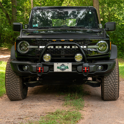 IAG Off-Road FMS Stealth Light Bar Mount for OE Style Bull Bar - Installed 1