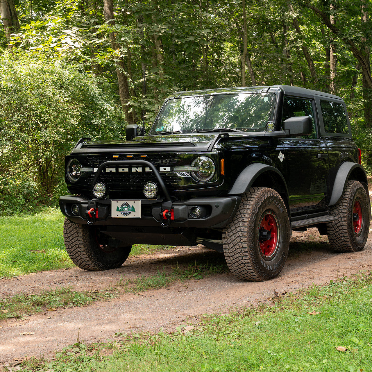 IAG Off-Road FMS Stealth Light Bar Mount for OE Style Bull Bar - Installed 7