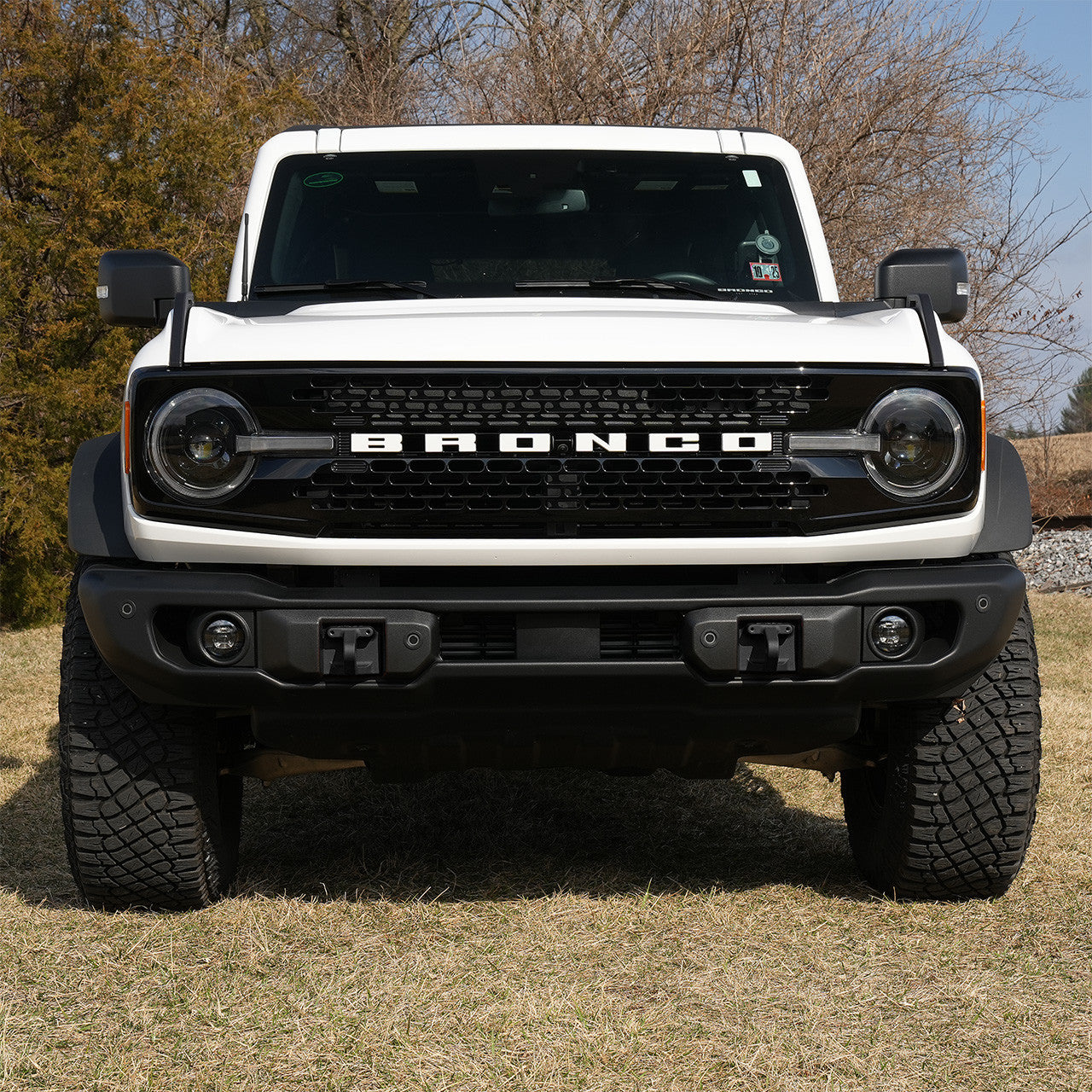 IAG Off-Road FMS Recovery Point Set for 21+ Ford Bronco with Capable/Modular Bumpers - Black Installed