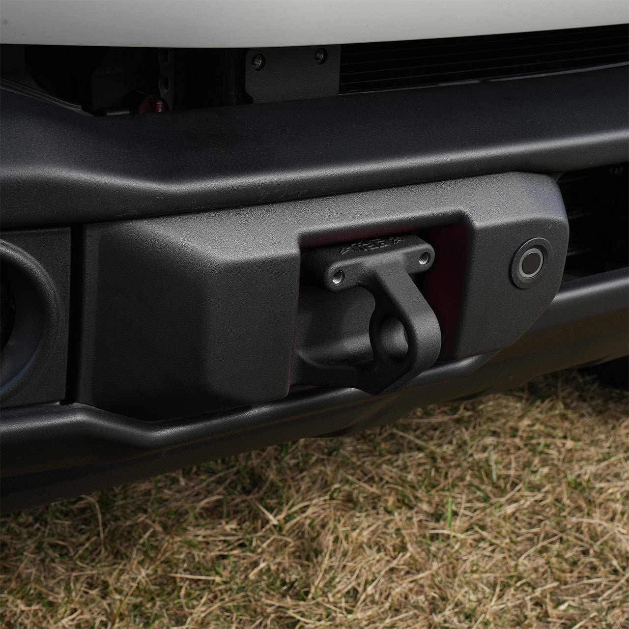 IAG Off-Road FMS Recovery Point Set for 21+ Ford Bronco - Black Install Close-up