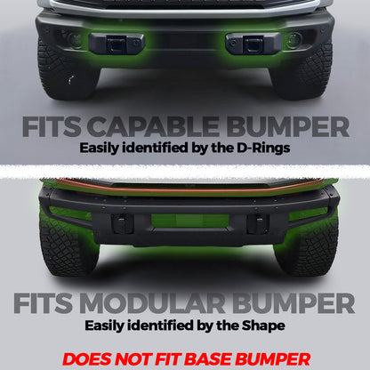 Only Fits Modular and Capable 2021+ Ford Bronco Bumper  