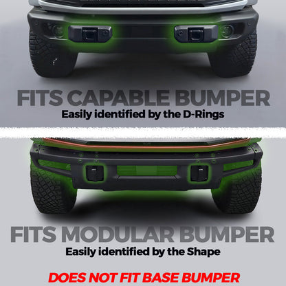 Only Fits Modular and Capable 2021+ Ford Bronco Bumper  