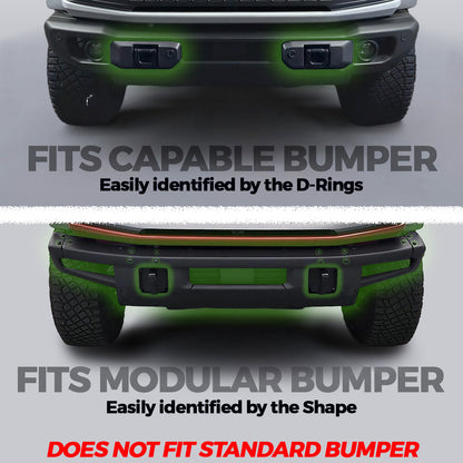 Only Fits Modular and Capable 2021+ Ford Bronco Bumper  