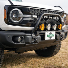 IAG Off-Road FMS Light Bar Mount for OE Style Bull Bar - Installed