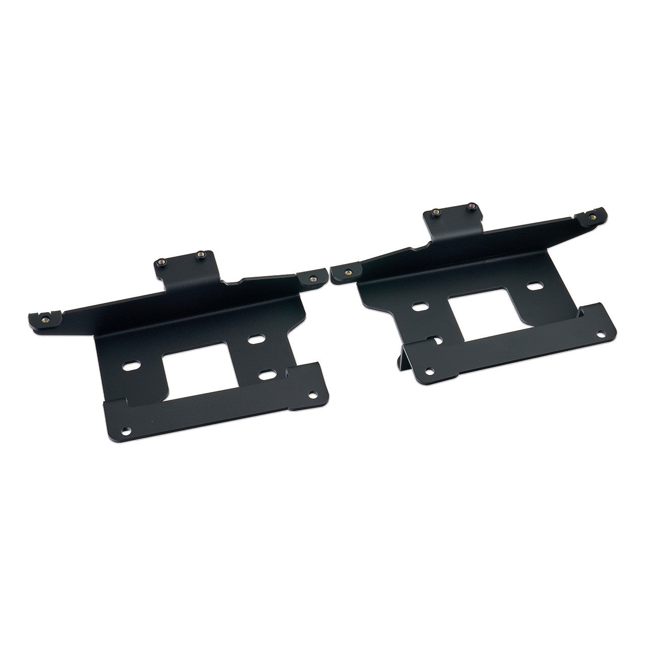 IAG Off-Road FMS Stealth Light Bar Mount Package for 2021+ Ford Bronco with Capable Bumper - Mounting Plate Layout