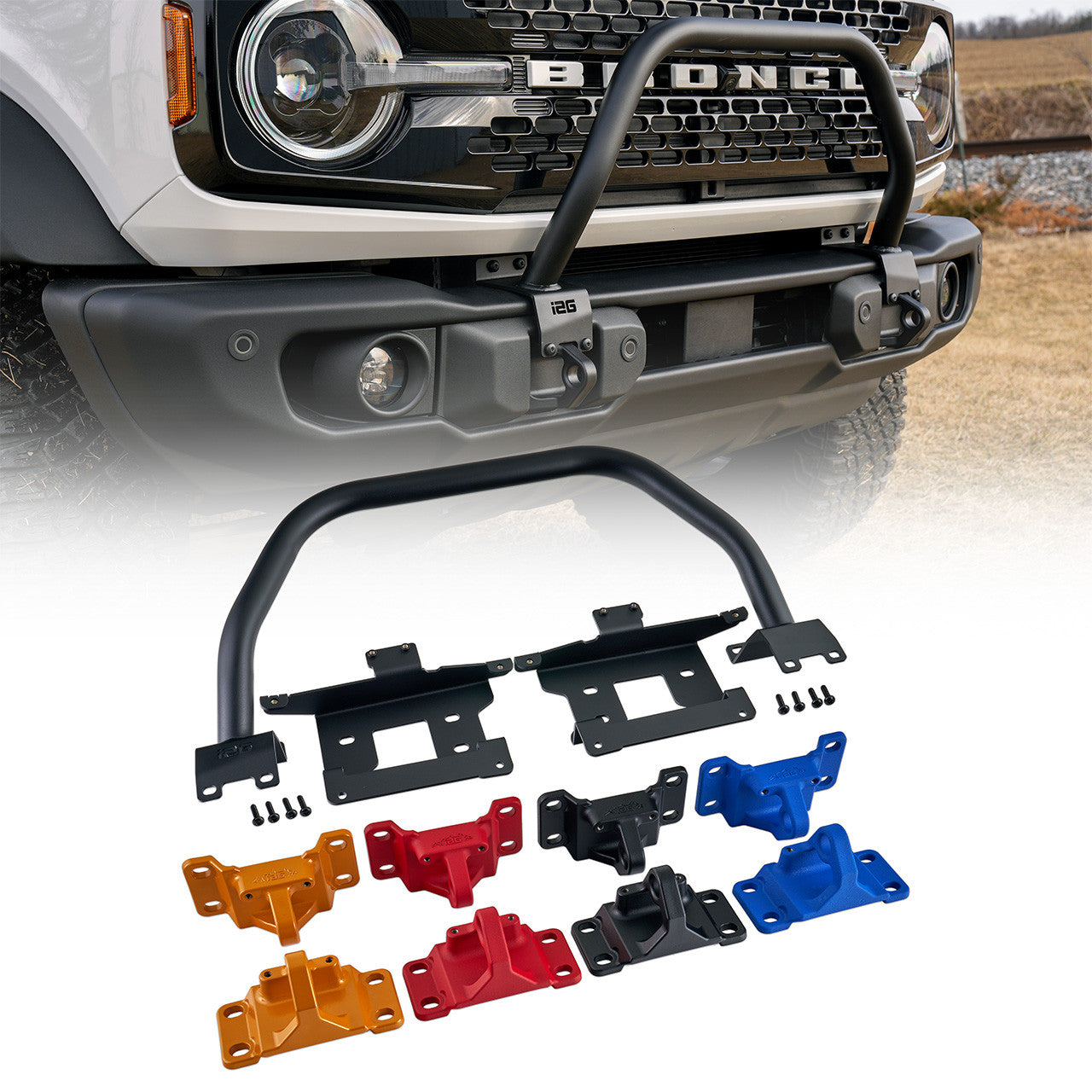 IAG Off-Road FMS OE Style Capable Bull Bar with Recovery Points